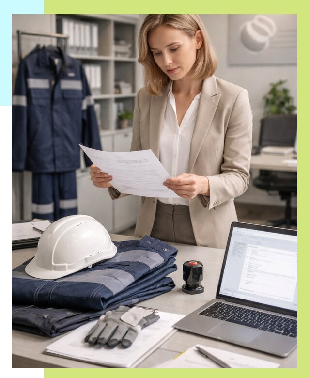 Сертификация спецодежды в Салехарде от 7493 р. | Алешин-Слх