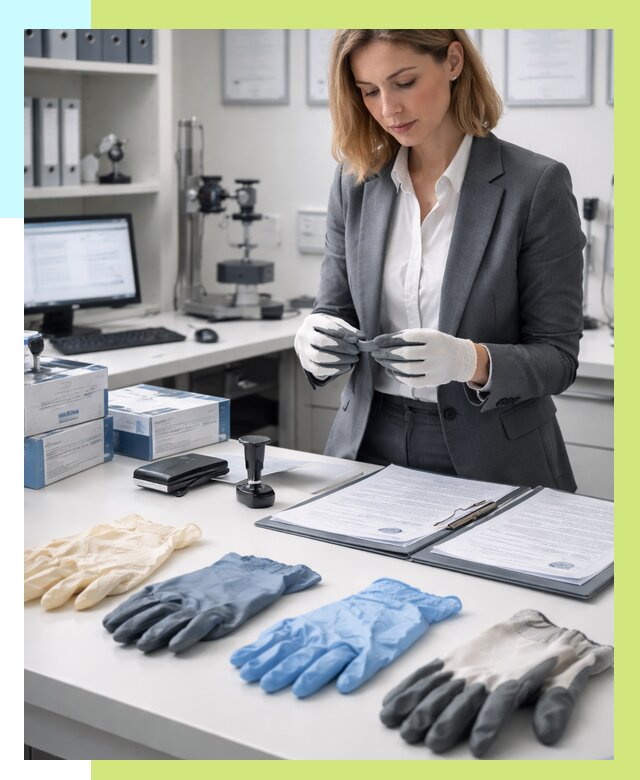 Сертификация перчаток в Салехарде от 9098 р. | Алешин-Слх