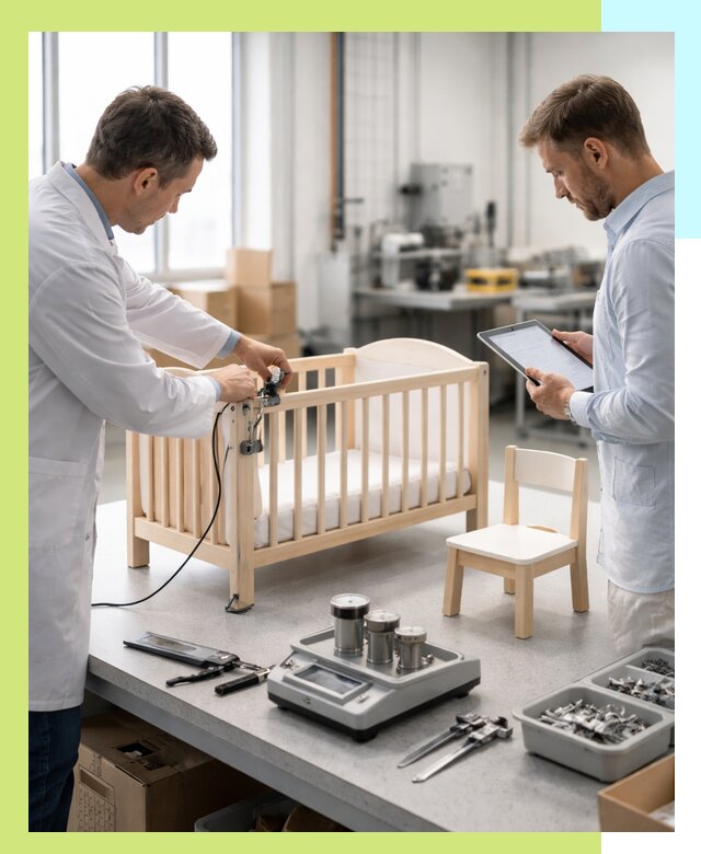 Сертификация детской мебели и проверка безопасности в Салехарде