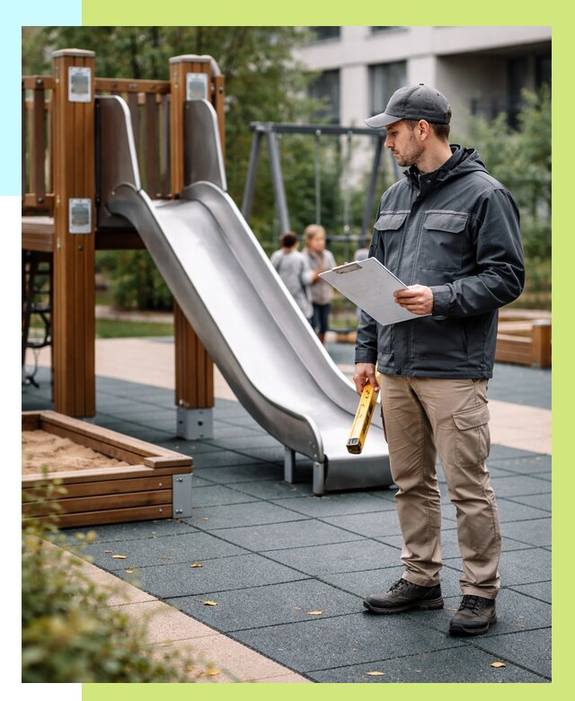 Сертификация детских площадок в Салехарде от 26760 р. | Алешин-Слх