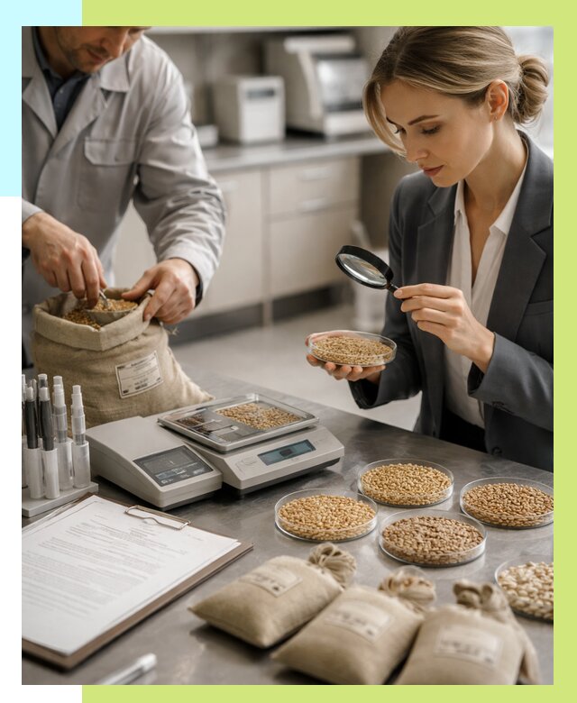 Сертификация зерна в Салехарде по цене от 16056 р. | Алешин-Слх
