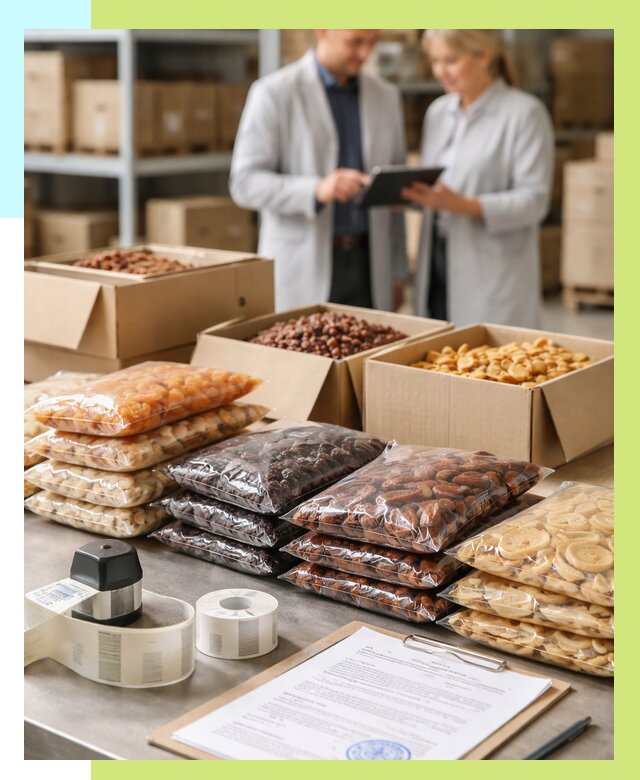 Сертификация сухофруктов в Салехарде от 12845 р. | Алешин-Слх под ключ