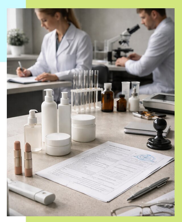 Сертификация косметики в Салехарде от 21408 р. - Алешин-Слх