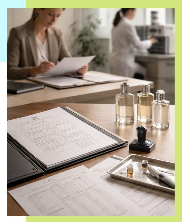 Сертификация парфюмерии в Салехарде от 16056 р. | Алешин-Слх