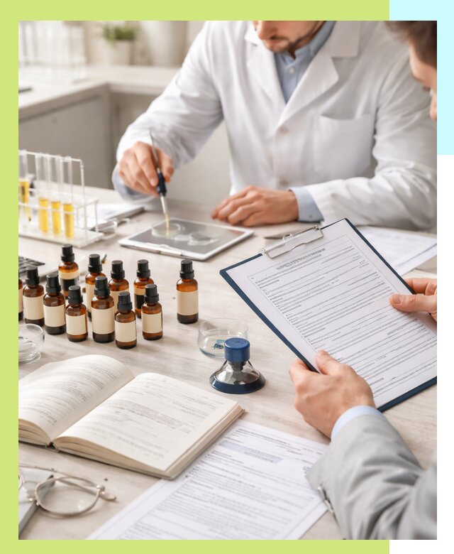 Сертификация эфирных масел и документация качества в Салехарде