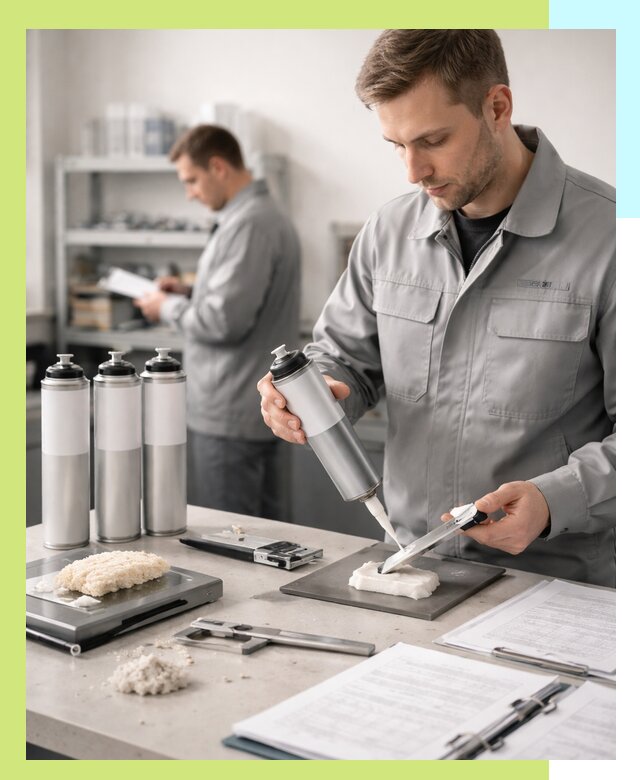 Сертификация монтажной пены и соответствие стандартам в Салехарде