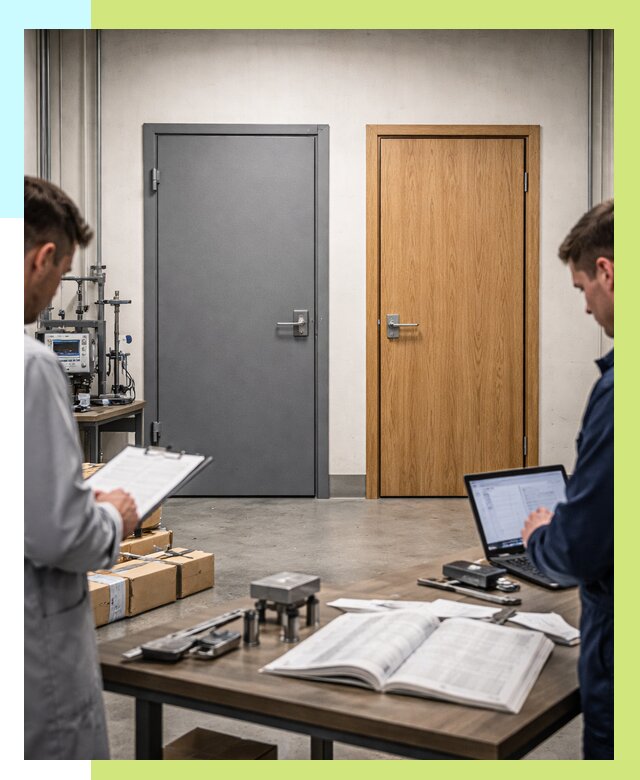 Сертификация дверей в Салехарде от 8563 р. под ключ | Алешин-Слх