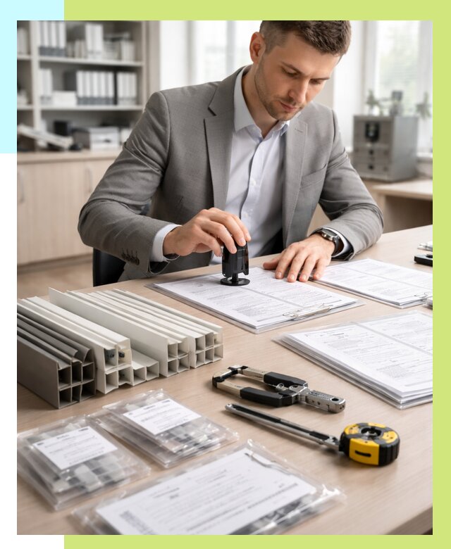 Сертификация ПВХ продукции в Салехарде от 9098 р., Алешин-Слх