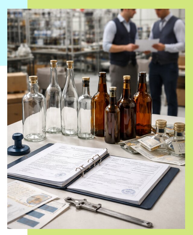 Сертификация стеклянных бутылок в Салехарде от 26760 р. | Алешин-Слх
