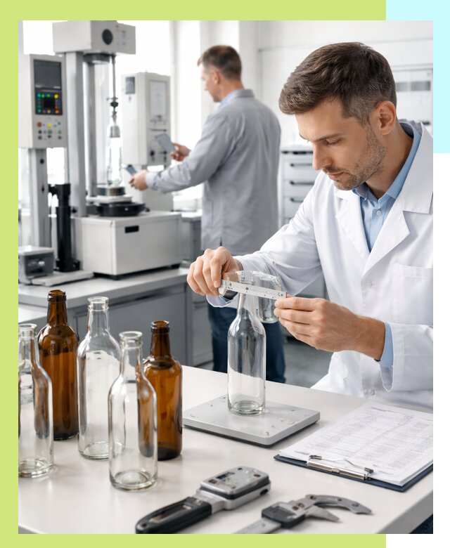 Сертификация стеклянных бутылок и сопутствующей упаковки в Салехарде