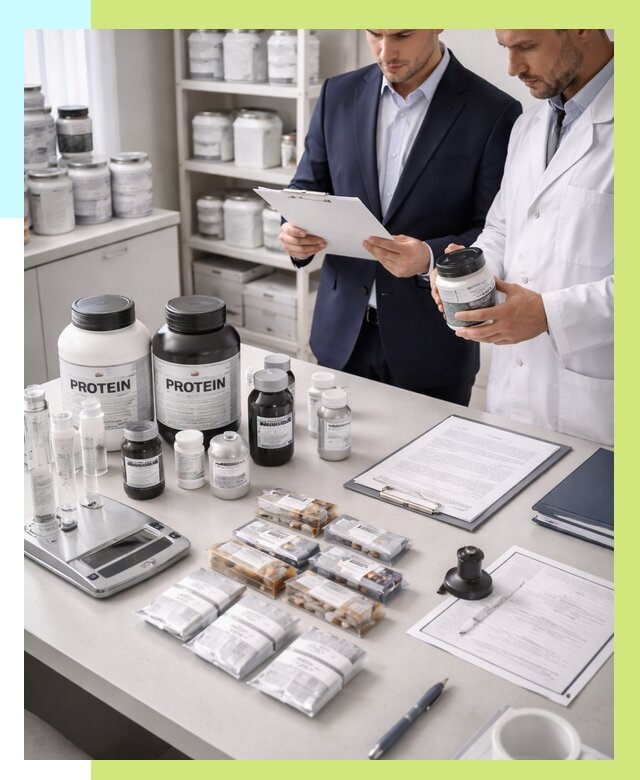 Сертификация спортивного питания в Салехарде от 16056 р., Алешин-Слх