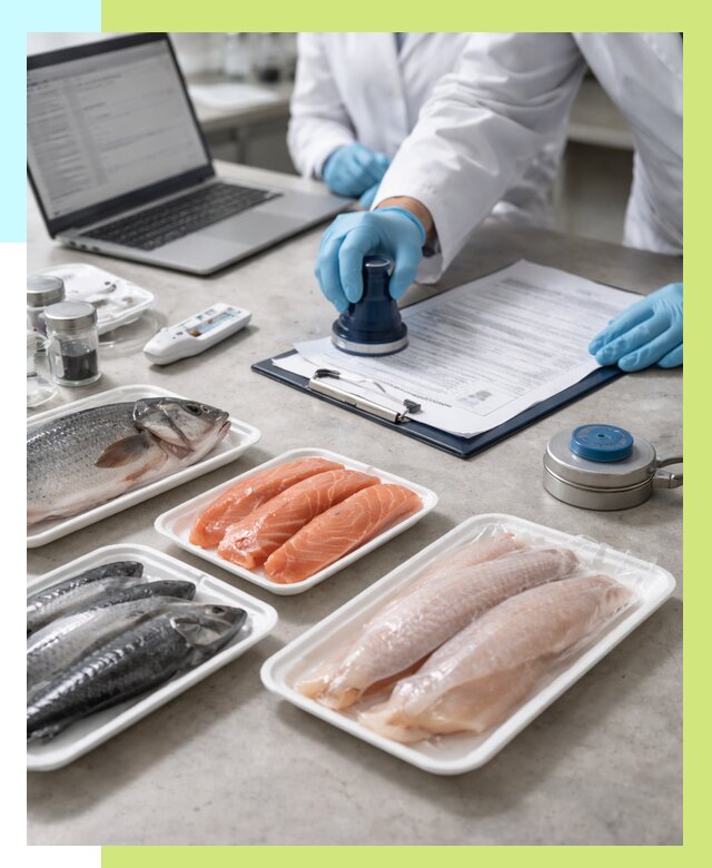 Сертификация рыбы и сертификат в Салехарде от 16056 р. | Алешин-Слх