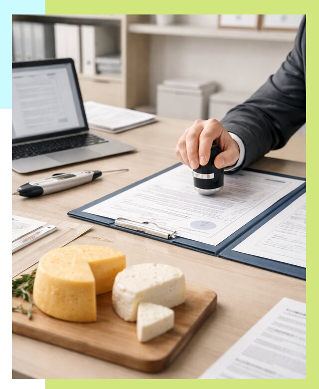 Сертификация сыров в Салехарде от 16056 р | Сертификат на сыр Алешин-Слх