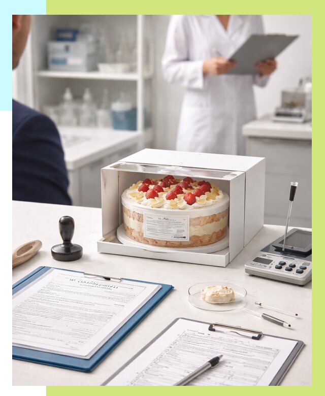 Сертификация тортов в Салехарде от 9634 р. заказать | Алешин-Слх