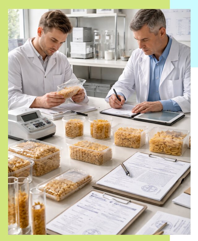 Сертификация макаронных изделий и технологической документации в Салехарде