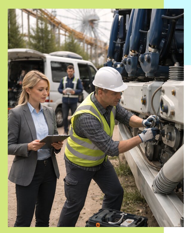 Сертификация аттракционов и проверка безопасности в Салехарде