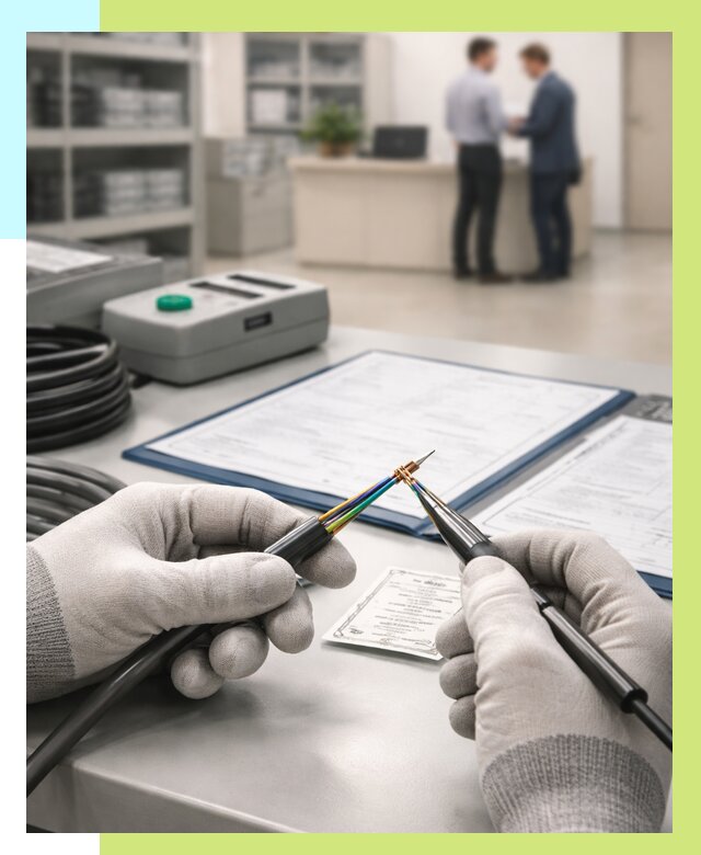 Сертификация провода в Салехарде от 19267 р. в Алешин-Слх