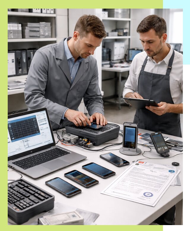 Сертификация мобильных телефонов и смартфонов в Салехарде под ключ