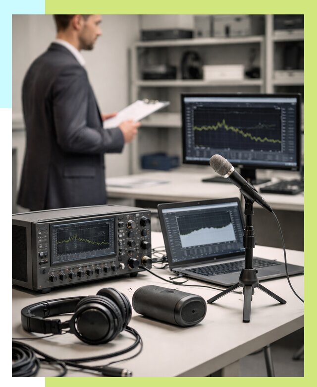 Сертификация аудиотехники в Салехарде от 16056 р., Алешин-Слх