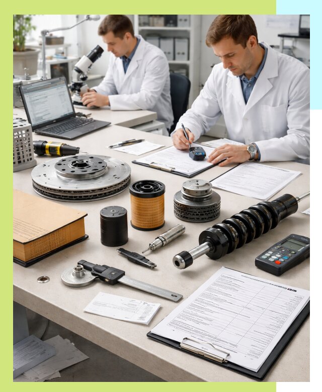 Сертификация автозапчастей и комплектующих в Салехарде по ГОСТ