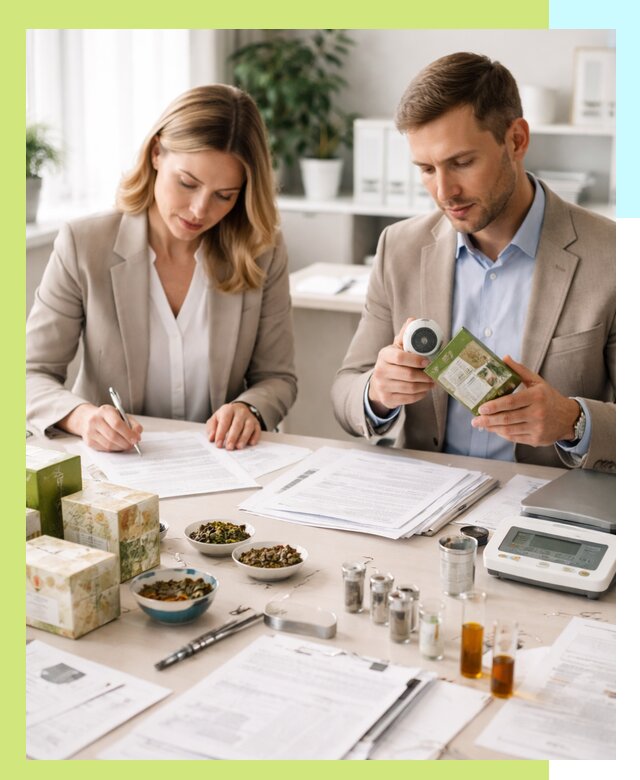 Разработка ТУ на чай и маркировку продукции в Салехарде