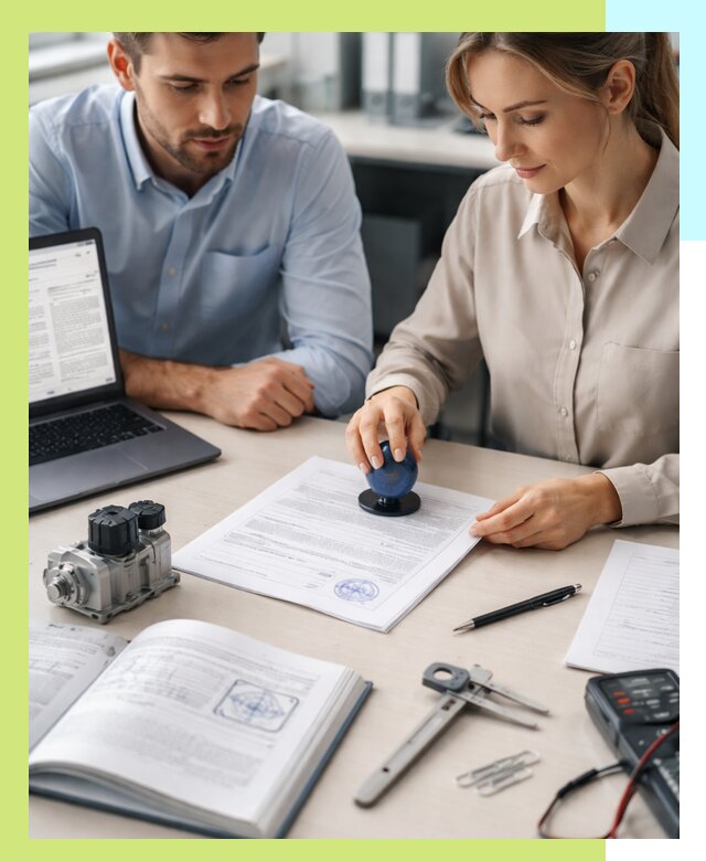 Выдача паспорта изделия и техническая экспертиза продукции в Салехарде