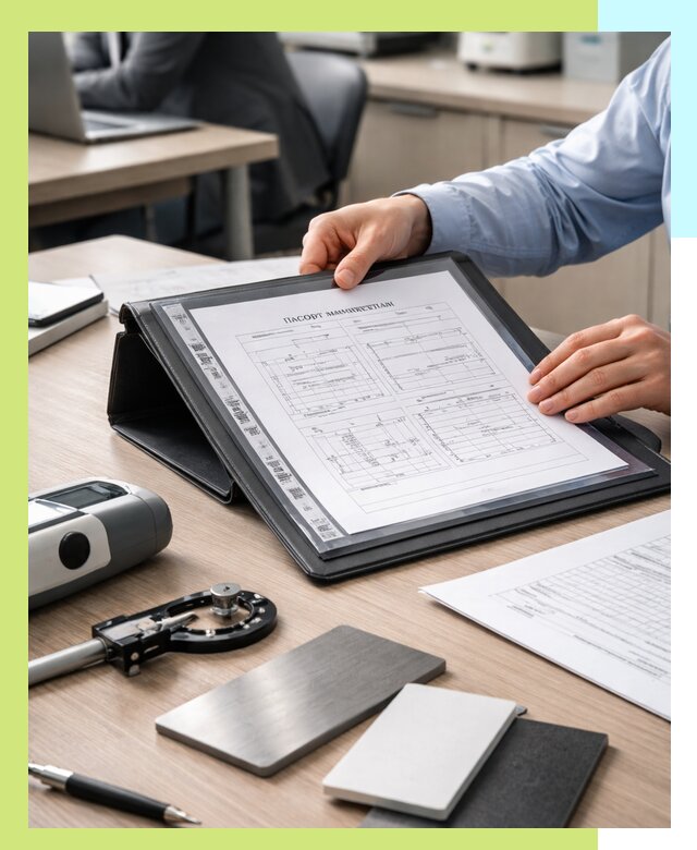 Оформление паспорта материала для продукции в Салехарде