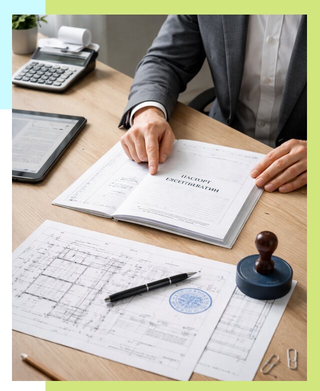 Паспорт эксплуатации в Салехарде под ключ от 4817 р. Алешин-Слх