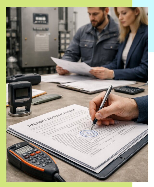 Оформление паспорта эксплуатации оборудования в Салехарде