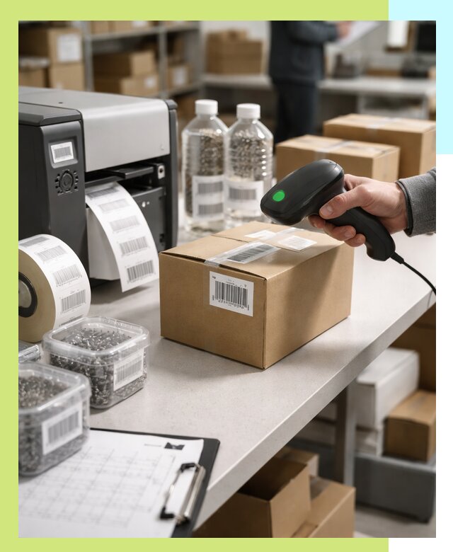 Штрихкодирование продукции и маркировка для продажи в Салехарде