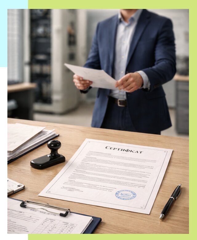 Сертификат на оборудование в Салехарде от 16056 р. | Алешин-Слх