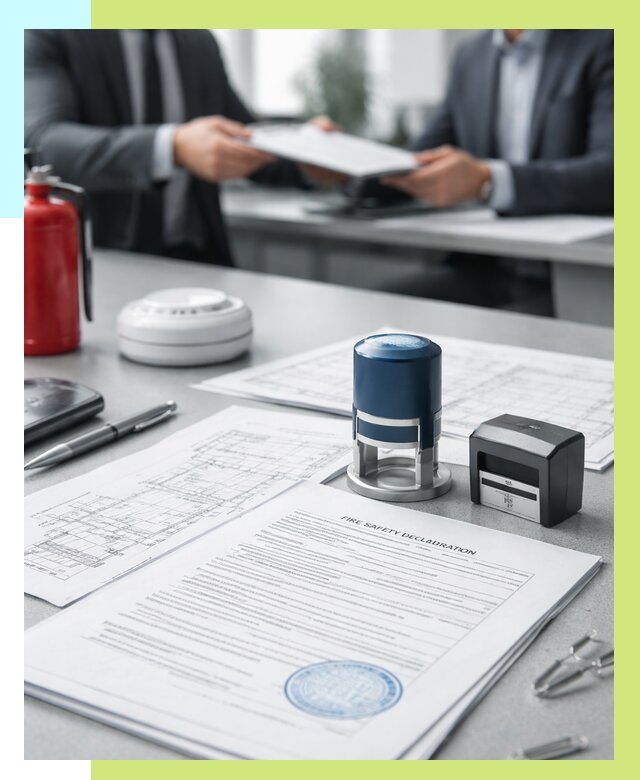 Декларация пожарной безопасности в Салехарде от 8563 р. | Алешин-Слх