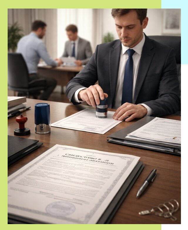 Оформление свидетельства о государственной регистрации в Салехарде