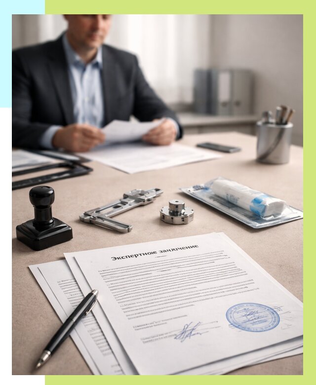 Экспертное заключение на продукцию в Салехарде от 9098 р. | Алешин-Слх