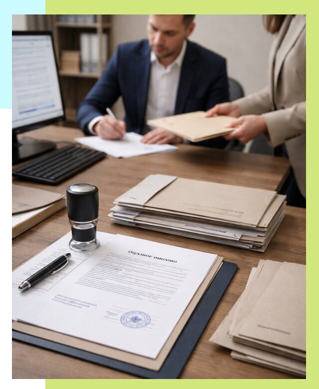 Отказное письмо для таможни в Салехарде от 3211 р, Алешин-Слх