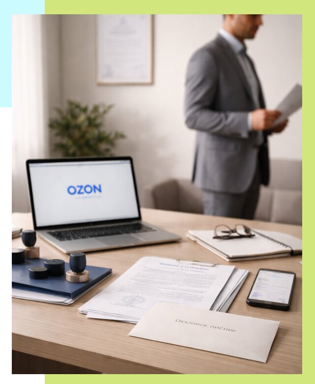 Отказное письмо для Ozon в Салехарде от 3746 р. | Алешин-Слх