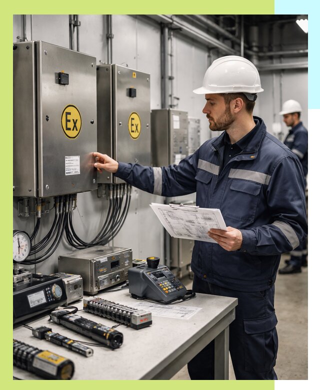 Сертификат взрывозащиты промышленного оборудования в Салехарде