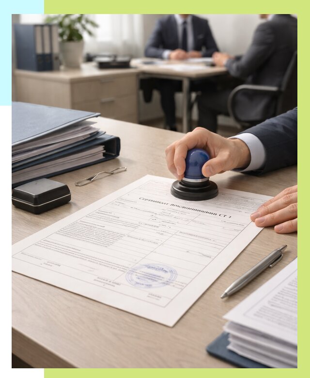 Сертификат происхождения СТ 1 в Салехарде от 4817 р. | Алешин-Слх