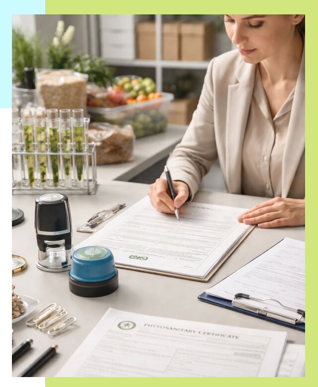 Фитосанитарный сертификат оформить в Салехарде от 4817 р. | Алешин-Слх