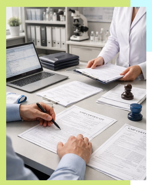 Оформление сертификата GMP в Салехарде для фармпроизводства