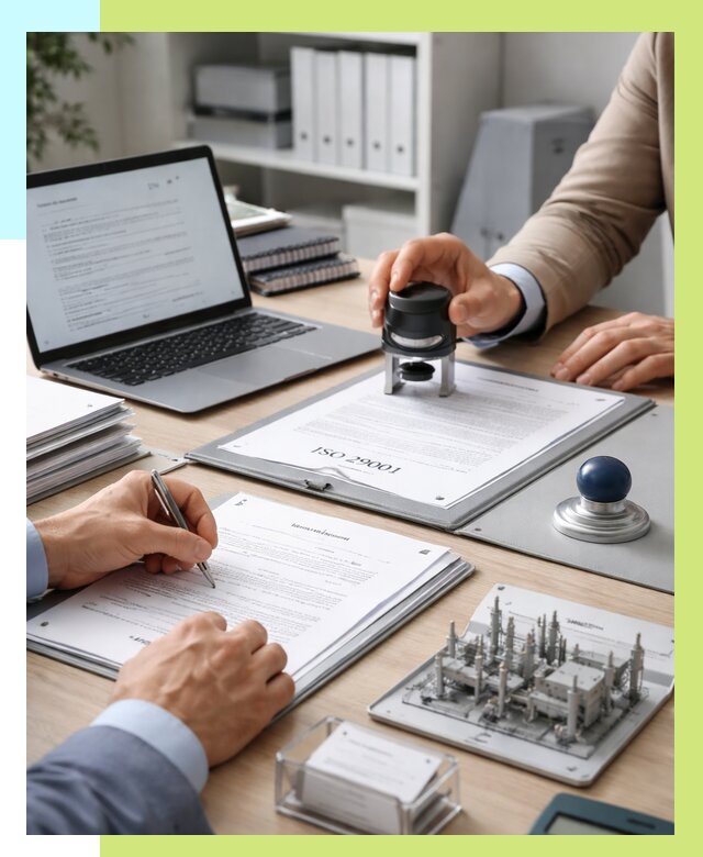 Сертификат ISO 29001 в Салехарде под ключ от 80280 р. | Алешин-Слх