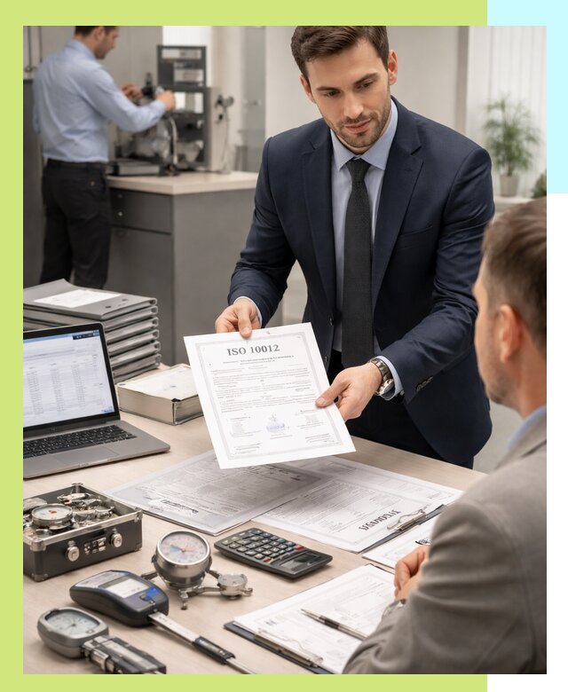 Выдача сертификата ISO 10012 по требованиям метрологии в Салехарде